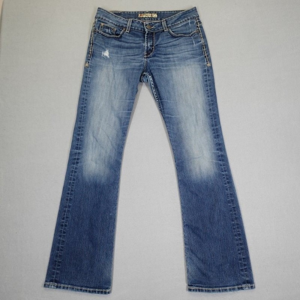 BKE Bootcut Jeans Women's 30x33.5 Blue Culture Stretch Denim Casual Rugged